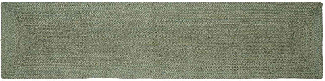 17 Stories Area Rug Olive Green Runner 5' x 25'