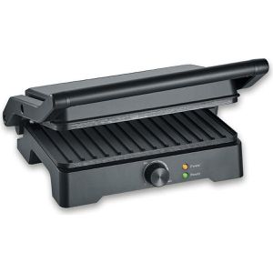 Severin Kontaktgrill KG 2391 Multigrill XL, 1800 Watt, gerillte antihaftbeschichtete Grillplatten