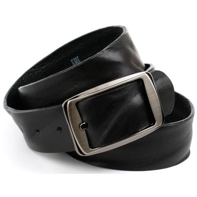 Ledergürtel ANTHONI CROWN, Damen, Gr. 85, schwarz, Leder, unifarben, Gürtel Ledergürtel, pflanzlich gegerbtes Leder