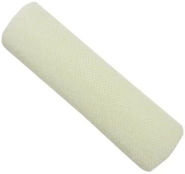 Inspire Essentials African Net Bath Sponge Exfoliating Mesh Body Scrubber Long Stretch Washcloth white