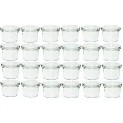Weck Einmachglas, Einmachgläser, Transparent