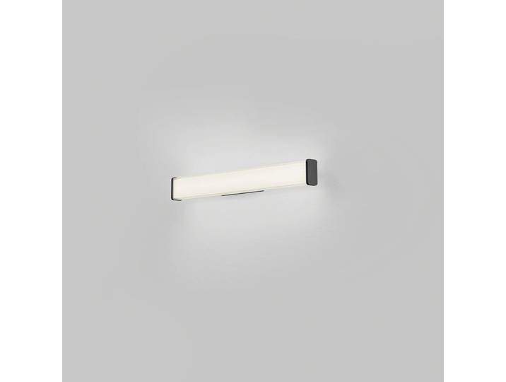 Helestra Wandlampe Alla, schwarz, für Badezimmer, Kunststoff, Modern, Wandleuchte, Wandlampe Bad