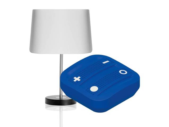 NodOn EnOcean Soft Remote Bleu - Eclairage Telecommande Interrupteur Telecommande Magnétique Sans Pile\, Sans Fil - Lanceur de Scénarios - Compatible Jeedom\, eedomus\, MyUbiwizz