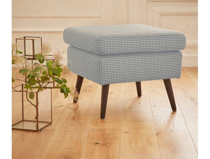 OTTO home Hocker Salla, Bezug auch in Luxus-Microfaser in Teddyfelloptik