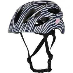 CRAZY SAFETY Cool Stribes Fahrradhelm Kinder 1097 - mole' M (54-58 cm)