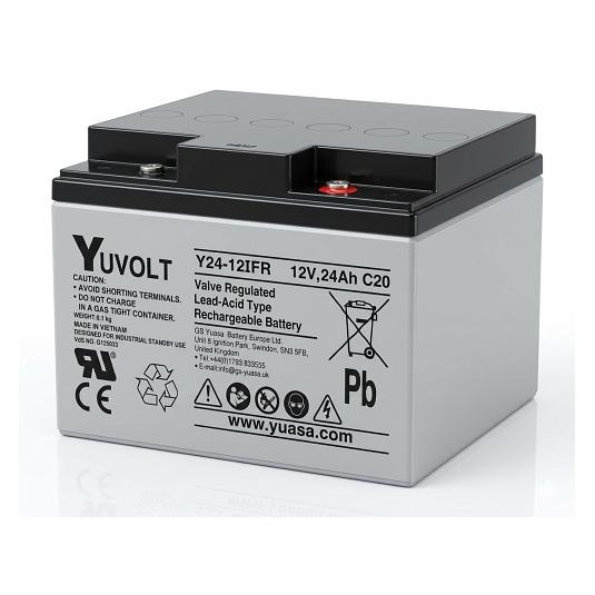 Panasonic Yuasa YUVOLT Y24-12FR VdS (12V 12Ah, M5) (15051)