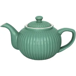 GreenGate Teekanne Alice, dusty green