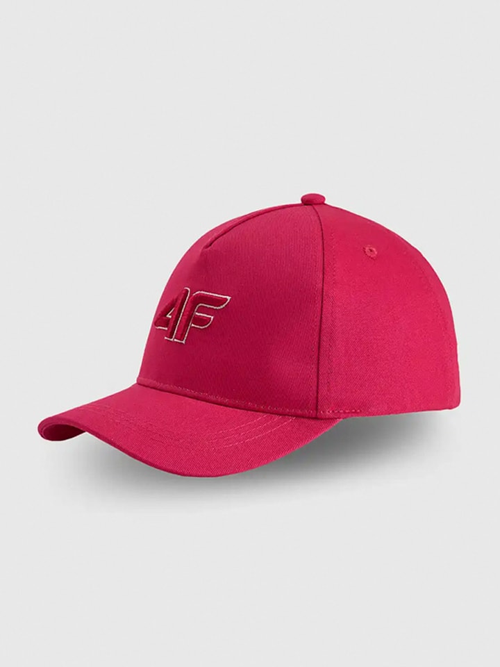 4F Cap in Rot - onesize