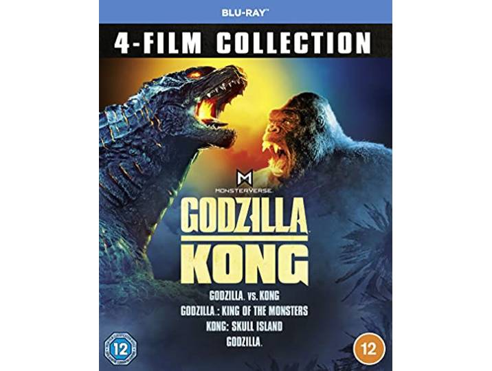 Godzilla and Kong: 4-film Collection [Region Free] [Blu-ray]