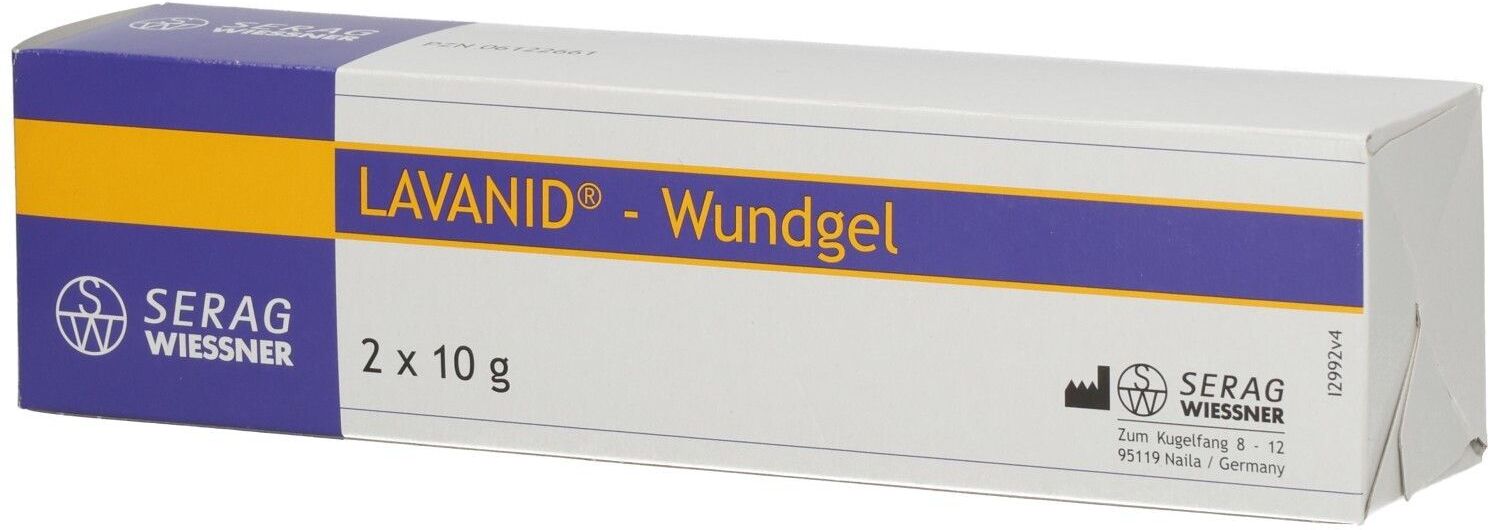 Lavanid Wundgel 2x10 g Gel