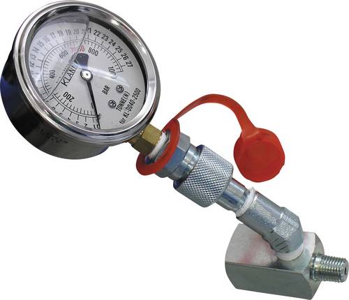 Gedore Automotive 1751484 KL-0040-2529 Manometer für KL-0040-2500, 1/4" NPT