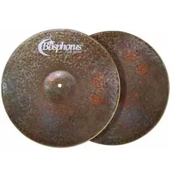Bosphorus Becken Turk Serie Hi-Hat 14 Zoll (14", Becken), Becken