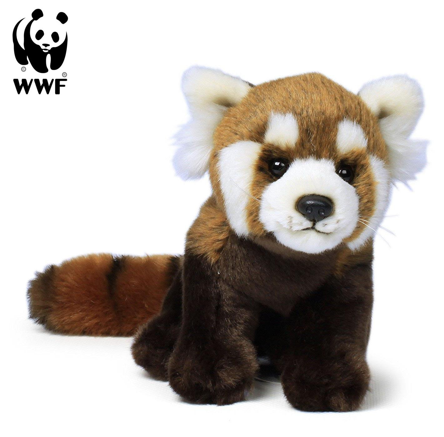 WWF Pluche rode panda knuffeldier, 23 cm