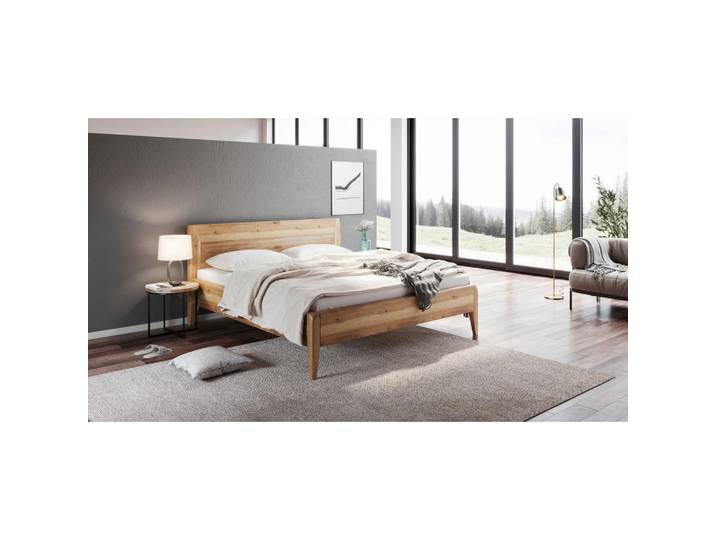 Livetastic Bett Lara, Natur, Wildeiche, Holz, Wildeiche, vollmassiv, 160x200 cm, FSC 100%, Lattenrosthöhe individuell einstellbar, für Elektrolattenrost geeignet, Lattenrost geeignet, Schlafzimmer, Betten, Doppelbetten