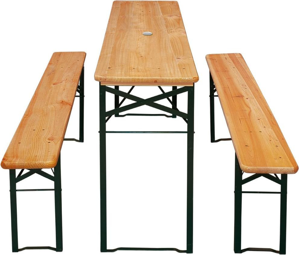B2X Inklapbare Bierstand, 3-delig, 170 cm