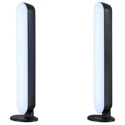 Reality Leuchten LED-Tischleuchte Game Kunststoff Schwarz 28 cm