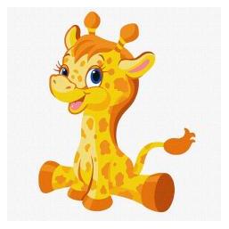 Ideyka Malen nach Zahlen - Kleine Giraffe (59728711)
