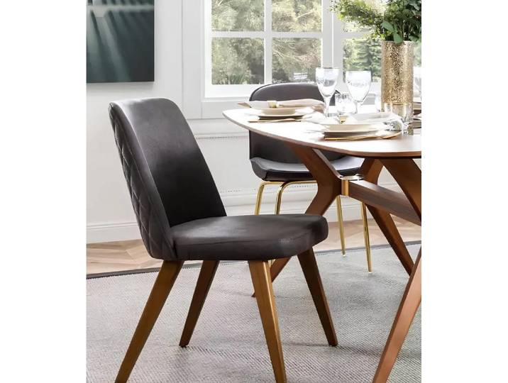 Xlmoebel Esszimmerstuhl Gepolsterter Lehnstuhl im italienischen Design für Ihr Zuhause, Made in Europa