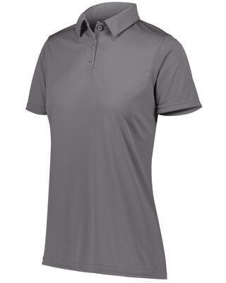 Augusta Sportswear 5019 Women's Vital Polo Shirt in Graphite Grey size 3XL   Polyester
