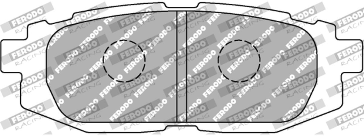 Bremsbelagsatz FERODO FCP4187W