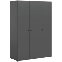 Drehtürenschrank DARWIN ca.120x176x51cm Anthrazit
