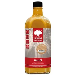 Leinos Hartöl 240 Bernstein - 0,25 l Flasche