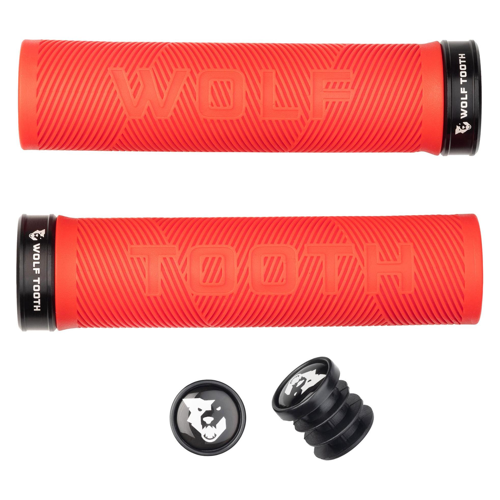 Wolf Tooth Echo Lock-On Griff, red/black (ECHO-RED-BLK)