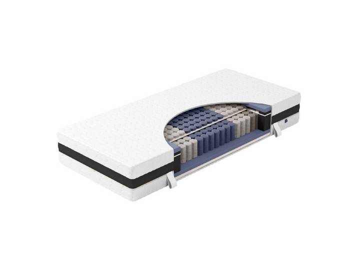 Taschenfederkernmatratze Verapur King Ortho Luxe Hypersoft 070x200 H2, Partner Matratze, verapur, 30 cm hoch, Partnermatratze