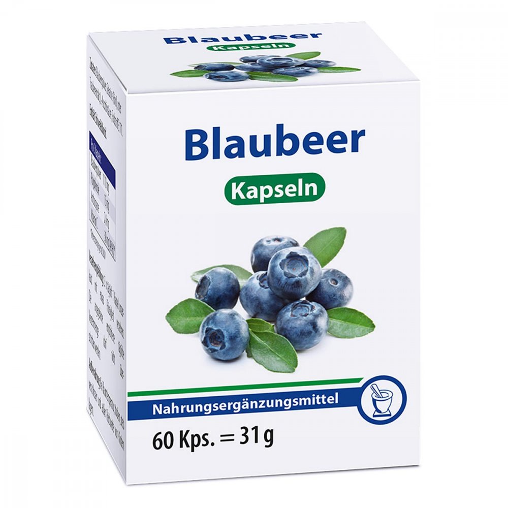 Pharma Peter GmbH Blaubeer Kapseln 03919241