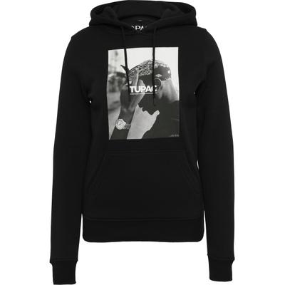 Sweatshirt MERCHCODE "Merchcode Damen Ladies 2Pac F*ck The World Hoody", Damen, Gr. XL, schwarz, 65% Baumwolle, 35% Polyester, unifarben, Rundhals, Sweatshirts Sweatshirt