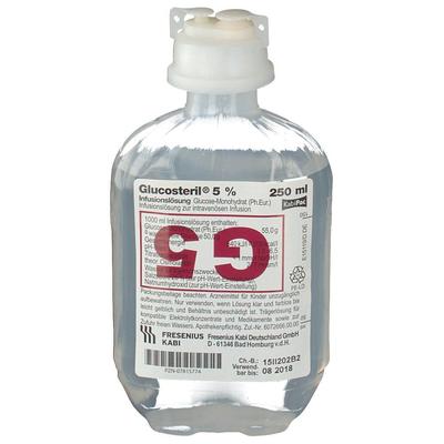 Glucosteril 5% freeflex+ Infusionslösung x2 2x30x250 ml