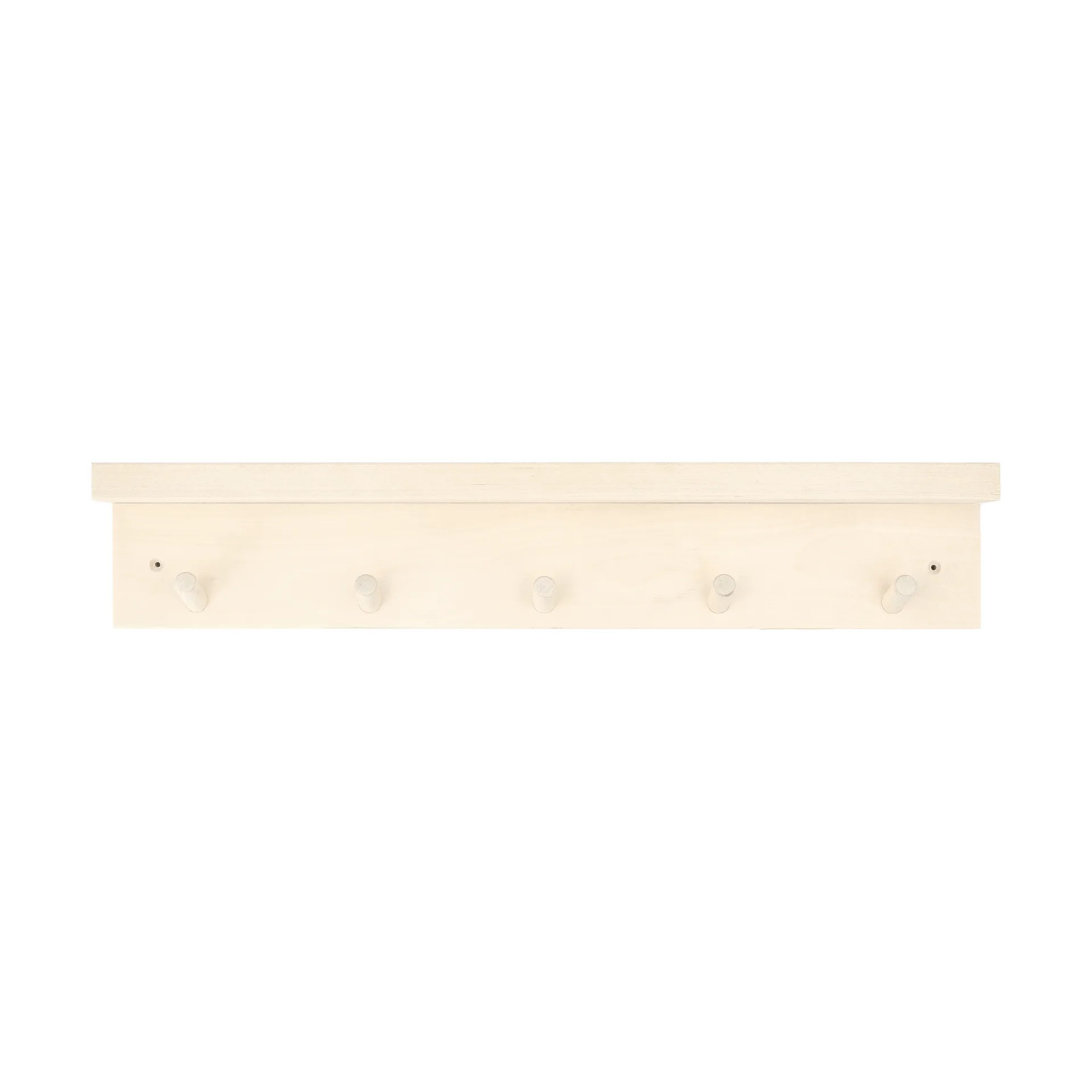 Scandi Living Alley knopplist met plank van berkenhout