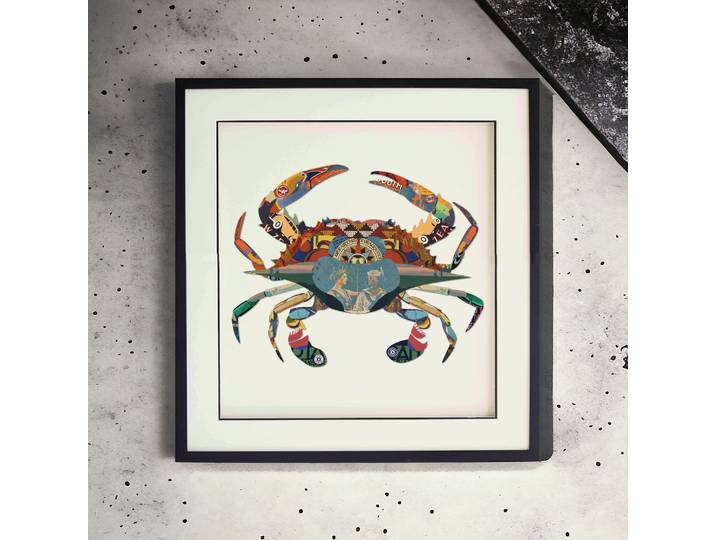 Tableau Décoratif Crabe