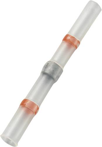 TRU Components 736373 Stoßverbinder mit Schrumpfschlauch 0.304mm² 0.705mm² Vollisoliert Rot