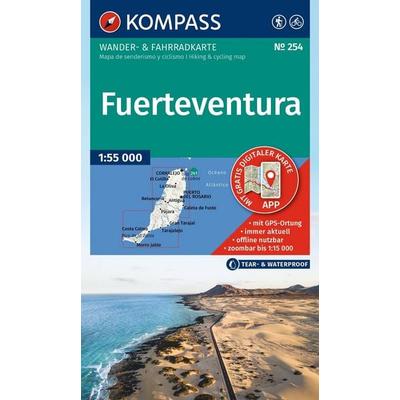 KOMPASS Wanderkarte 254 Fuerteventura 1:55.000, Sonstige von , KOMPASS Freytag & Berndt, 978-3-99154-599-6