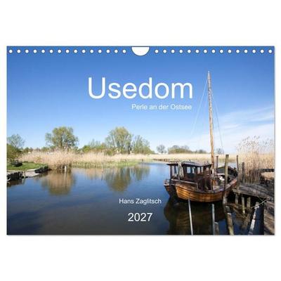 Usedom - Perle an der Ostsee (Wandkalender 2027 DIN A4 quer), CALVENDO Monatskalender
