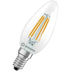 Ledvance E14 LED Kerzenlampe Classic dimmbar klar 3,4W wie 40W 2700K warmweißes Licht
