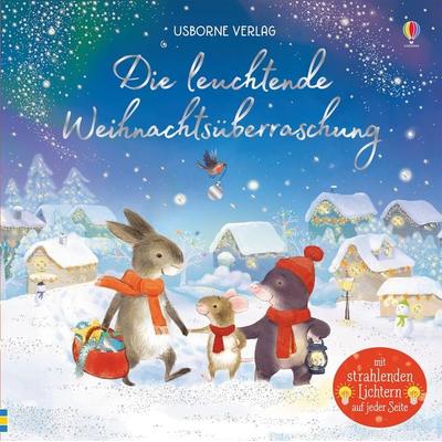Die leuchtende Weihnachtsüberraschung, Gebundene Ausgabe von Sam Taplin, Usborne, 978-1-78941-107-2