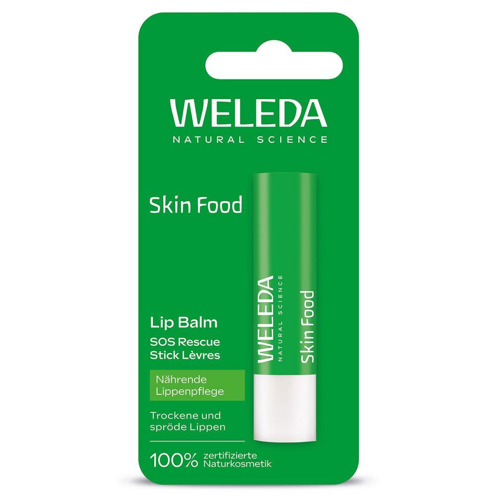 Weleda Skin Food Lip Balm mit Karton 4,8 g Balsam