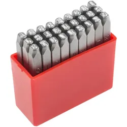 RS PRO, Stanzwerkzeug, Letter steel stamp 27PCS 2.5mm