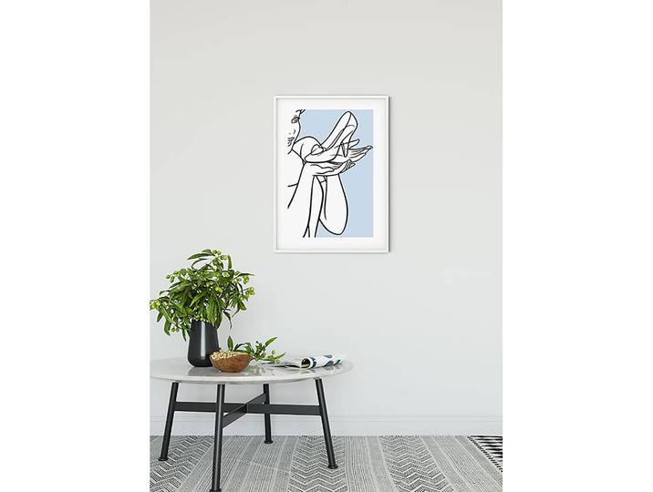 Wandbild Cinderella Glass Shoe 50 x 70cm Multicolor