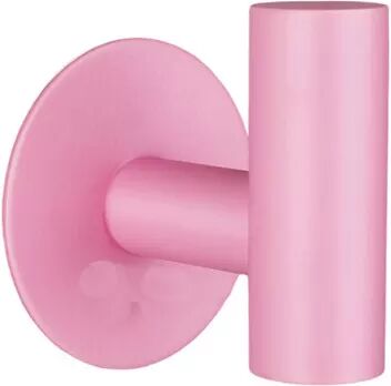 INF 2er-Pack rosa selbstklebende Haken, Wandhaken ohne Bohren S