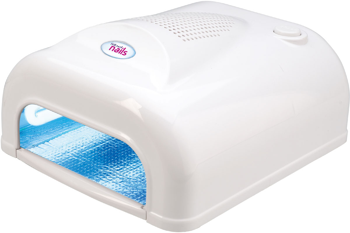 Sibel UV Lichthärtungsgerät für Gelmodellage Mit Ventilator 4X9 Watt SN-6101005