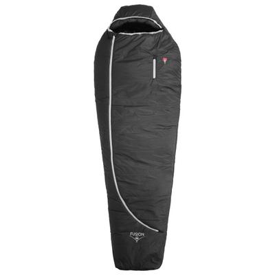 Grüezi Bag - Synpod Fusion Zero - Kunstfaserschlafsack Gr max. Body Size: 200 cm Zip: Right Schwarz