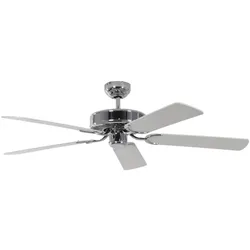 Pepeo Deckenventilator Potkuri Stahl / Weiß 132