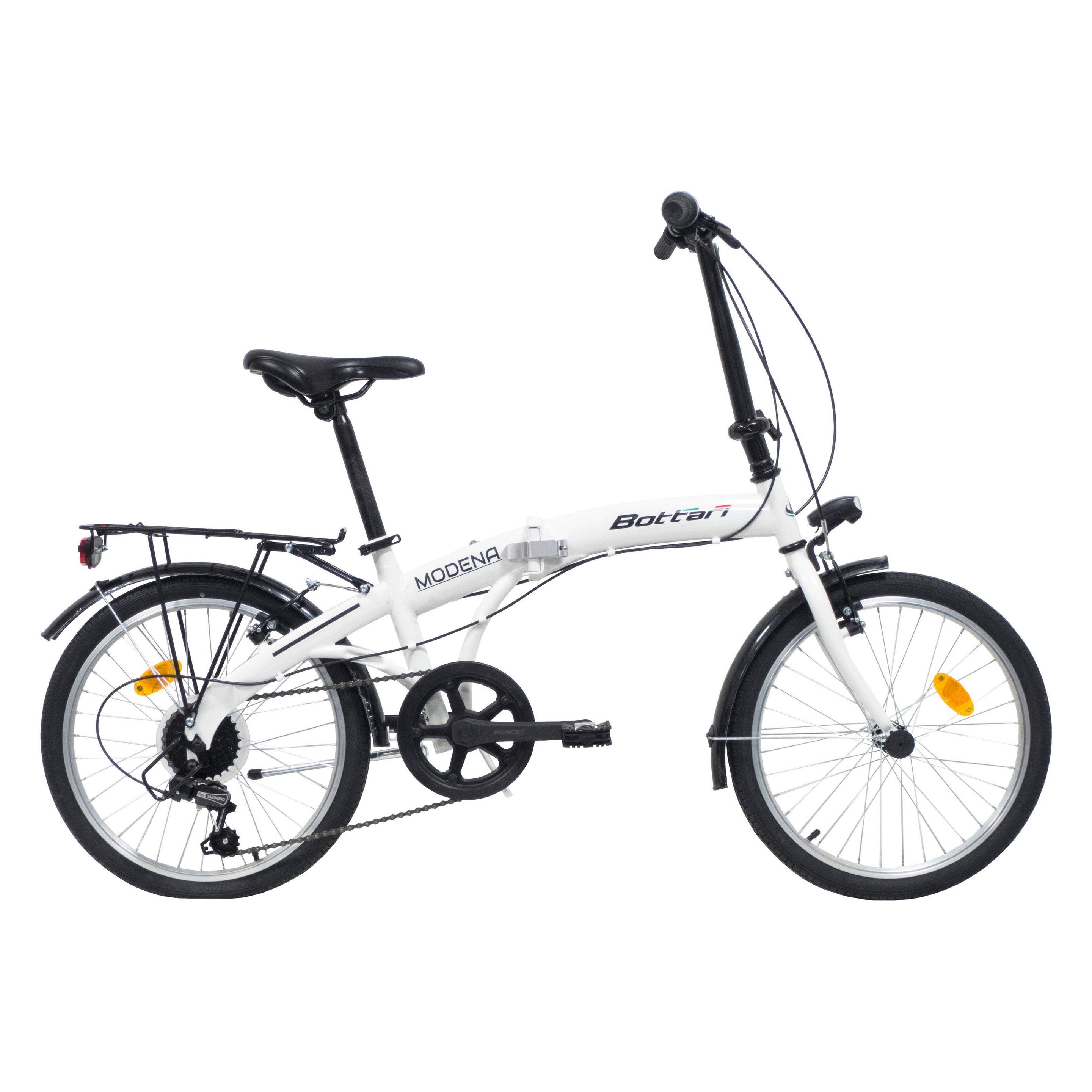 Bottari Fahrrad MODENA, Grösse 20, weiss. (45875493)