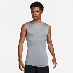 NIKE Pro Dri-FIT Tight Fitness Tanktop Herren 084 - smoke grey/black S
