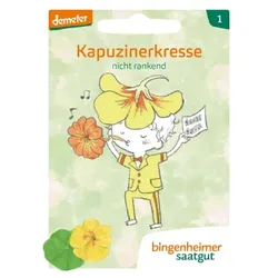 Bingenheimer Saatgut Kapuzinerkresse, nicht rankend demeter
