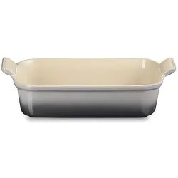 Le Creuset Auflaufform Tradition, 26 x 19 cm, Auflaufform, Grau