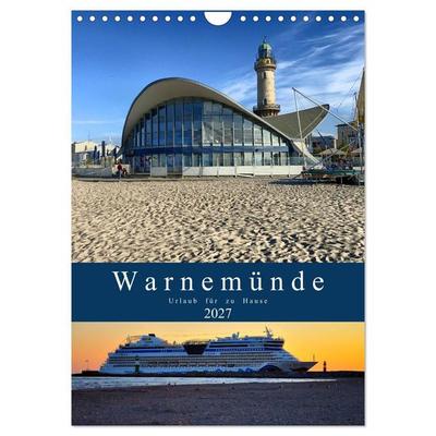 Warnemünde Urlaub für zu Hause (Wandkalender 2027 DIN A4 hoch), CALVENDO Monatskalender
